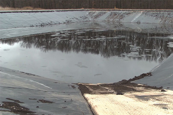 Bassin de fosse à lisier